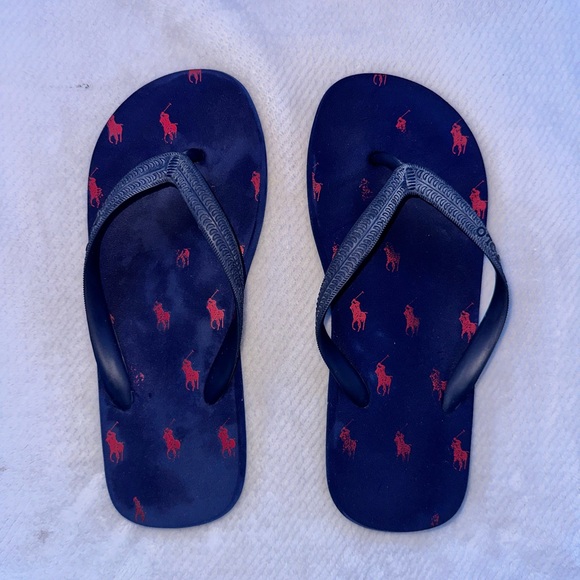 Polo Ralph Lauren Flip Flops Sandals - Picture 2 of 5